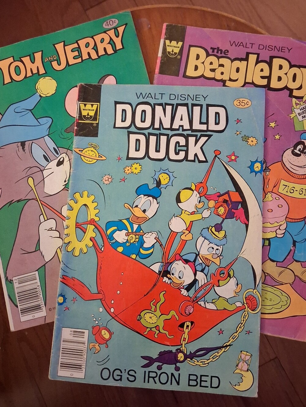 Whitman Comics 1978 - 1979 Tom And Jerry, Donald Duck, Beagle Boys